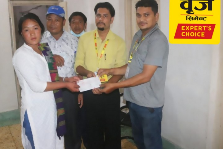 Financial Support to the member of Brij Expert Mason Club